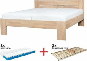 Set IDEAL postel vč. matrace a roštu